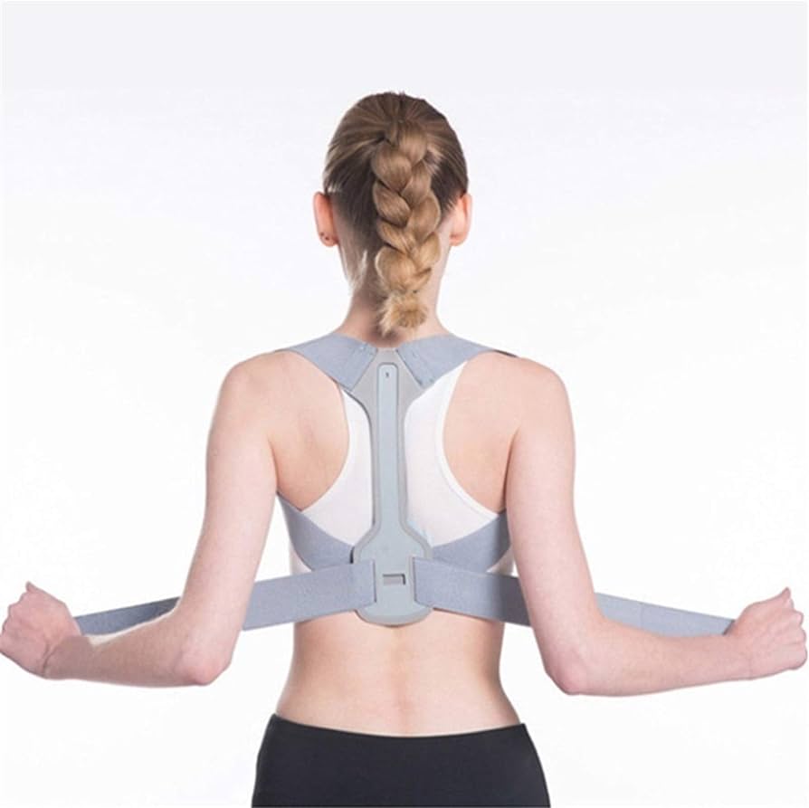 Adjustable Back Brace Posture Corrector - Customizable Back Support Belt for All-Day Comfort