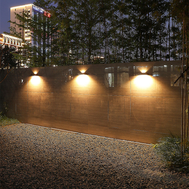 EcoShine – Modern Solar Up-Down Outdoor Lamp