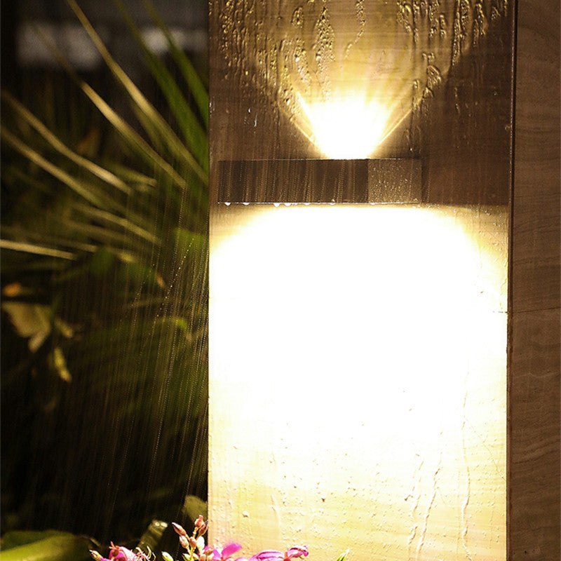 EcoShine – Modern Solar Up-Down Outdoor Lamp