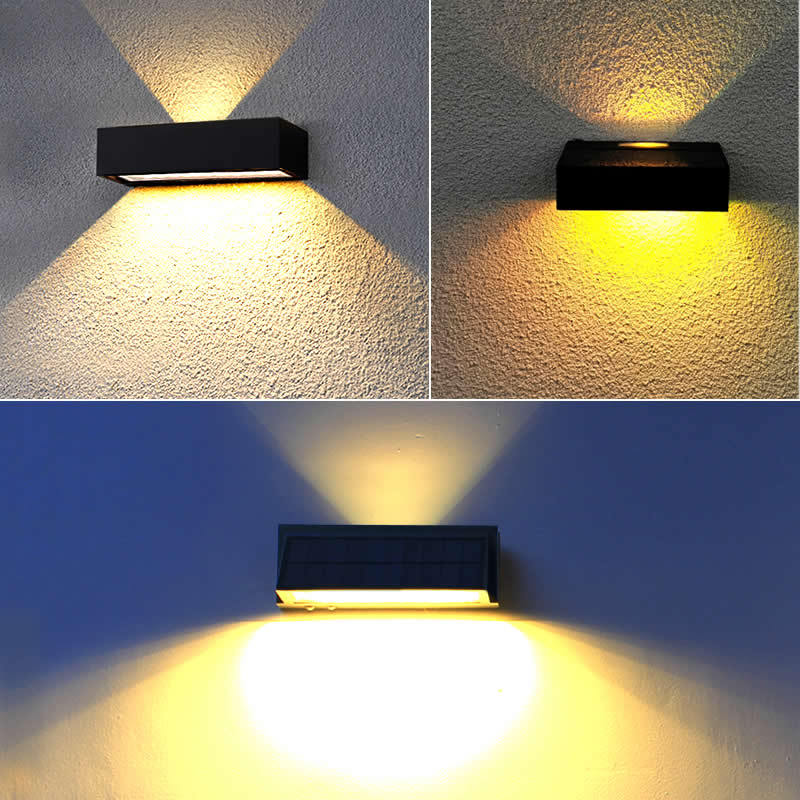 EcoShine – Modern Solar Up-Down Outdoor Lamp