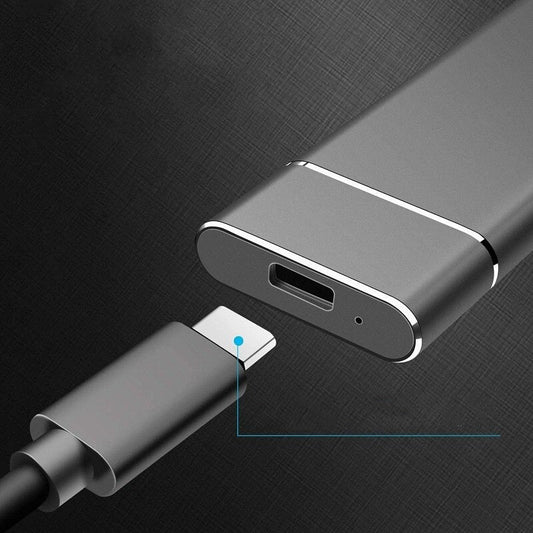 8TB Portable SSD External Hard Drive with USB 3.1 for Fast File Transfers – Lightweight and Compact Design