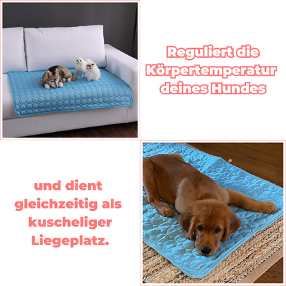 Self-Cooling Dog Cooling Mat – Non-Toxic, Plush Dog Bed for Comfortable Indoor & Outdoor Use, Easy to Clean, Multiple Sizes