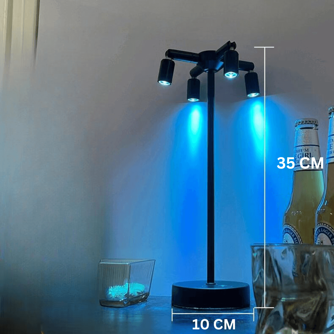 VibeLume - Vintage Touch-Controlled Table Lamp