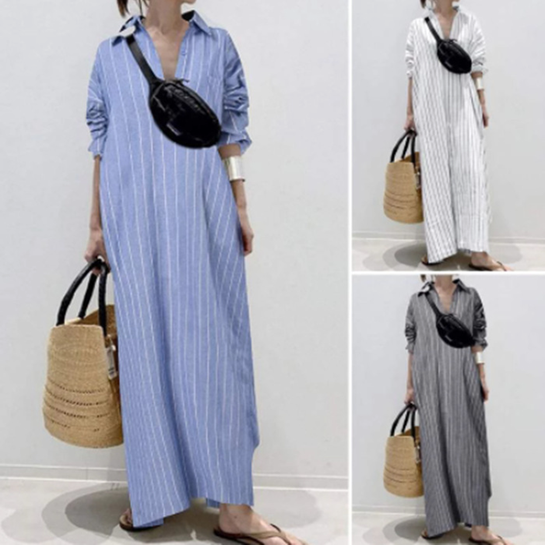A-Line Casual Dress - Flattering Summer Day Dress for Women