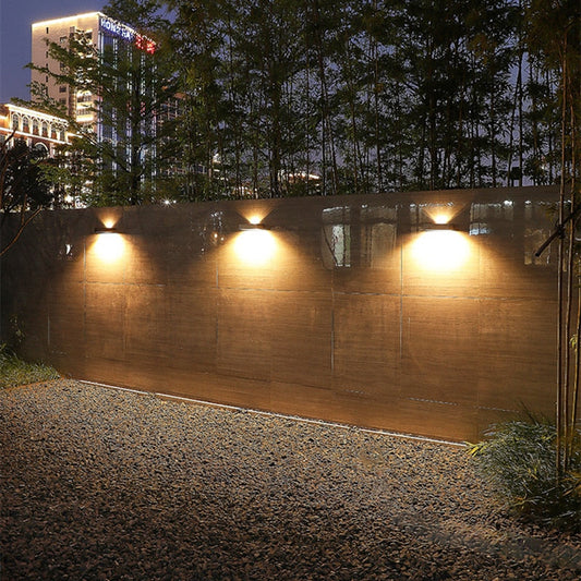 EcoShine – Modern Solar Up-Down Outdoor Lamp