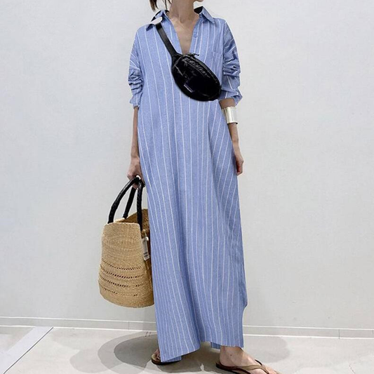 A-Line Casual Dress - Flattering Summer Day Dress for Women