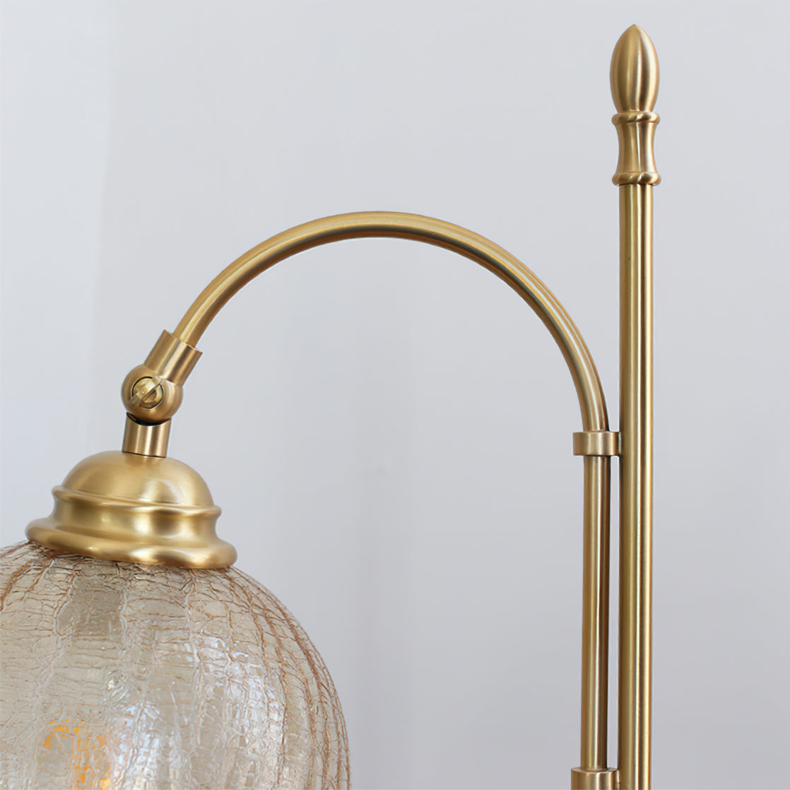 AgedRadiance - Lamp with Textured Patina Look and Soft Glow