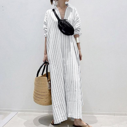 A-Line Casual Dress - Flattering Summer Day Dress for Women