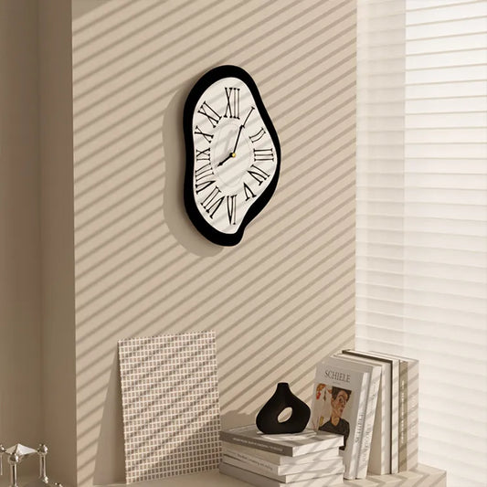 AbstractTick - Surrealistic Roman Wall Clock