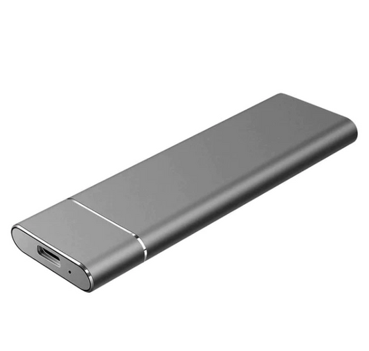 8TB Portable External Hard Drive with High Transfer Speed and Durable Aluminum Housing